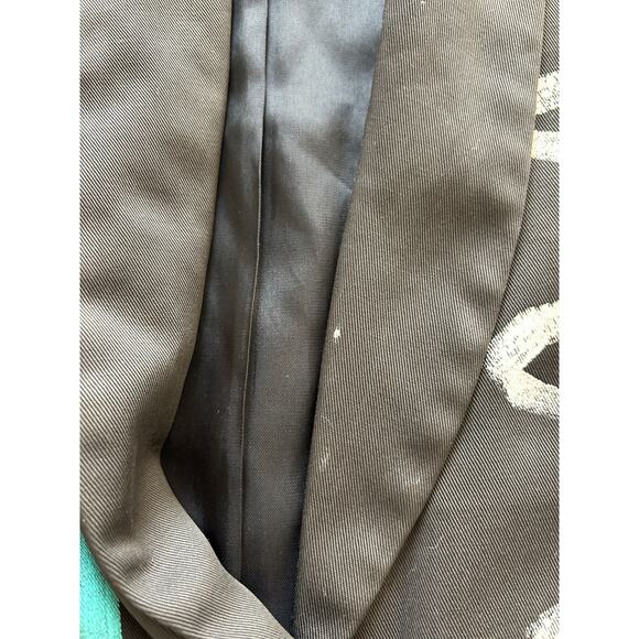 Vintage 80s 90s Jacket Required Hand Painted Blazer Women's 1X Artwear Modern - Picture 12 of 14